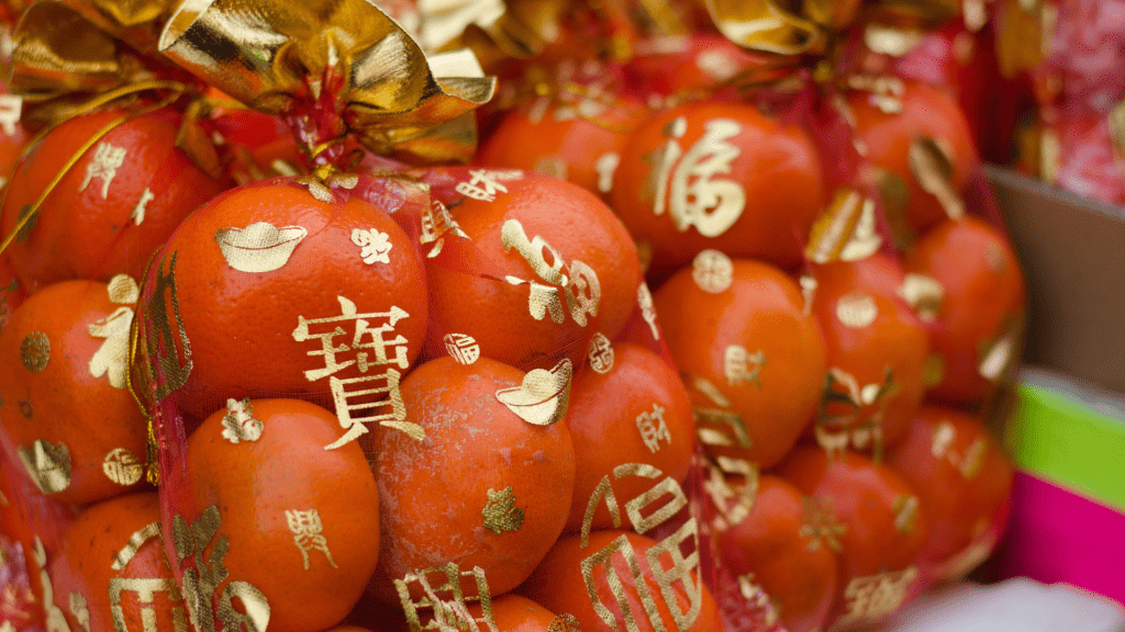 ส้ม ผลไม้มงคลในเทศกาลตรุษจีน