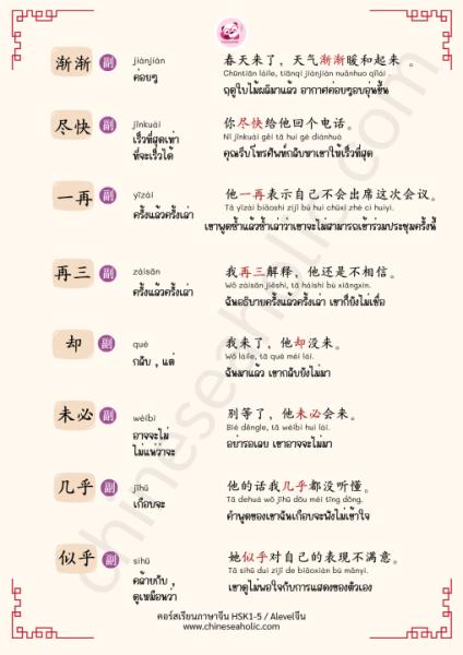 Set เตรียมสอบ HSK4 ระบบใหม่(3.0) - Image 9