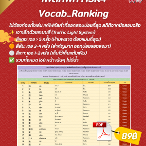 ไฟล์ศัพท์ HSK4_Vocab_Ranking